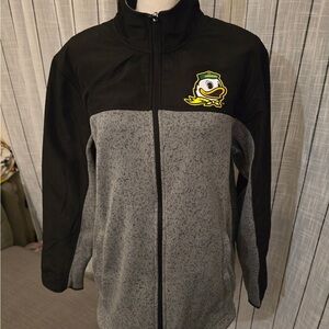 Men's Black and Gray Lightweight Jacket